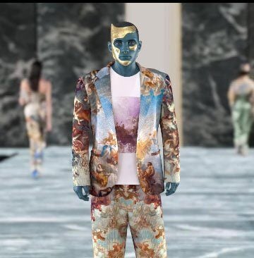 Virtuelle Influencerin