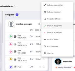 Content Approval IROIN®  Feedback